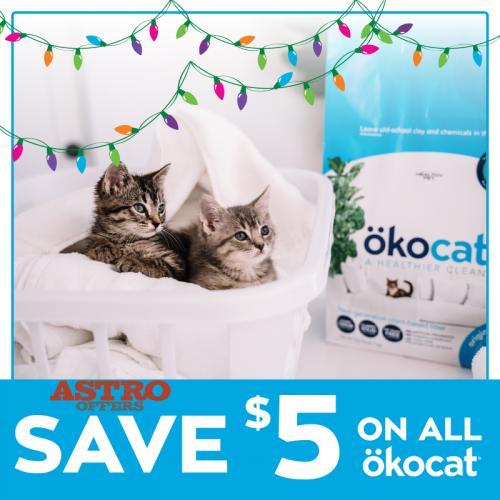 Okocat | $5.00 OFF Okocat Litter