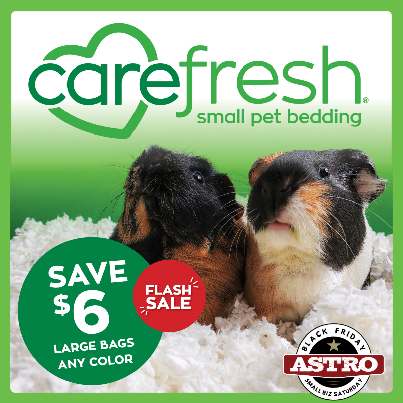 Carefresh | Black Friday | $6.00 OFF Large Bags of Bedding 