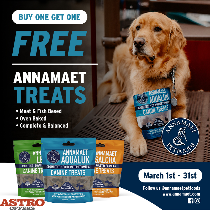 Annamaet | Buy 1, Get 1 FREE on Meat Based Treats