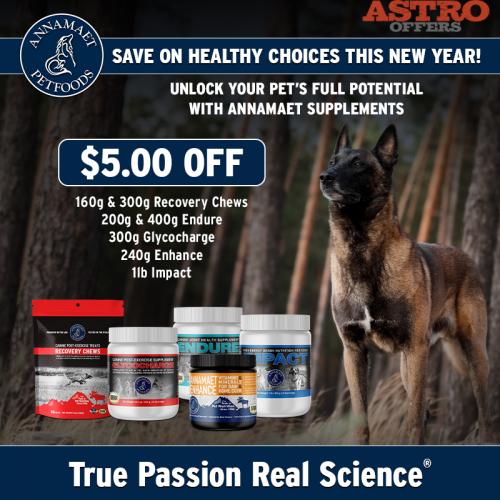 Annamaet | $5.00 OFF Select Supplement Chews