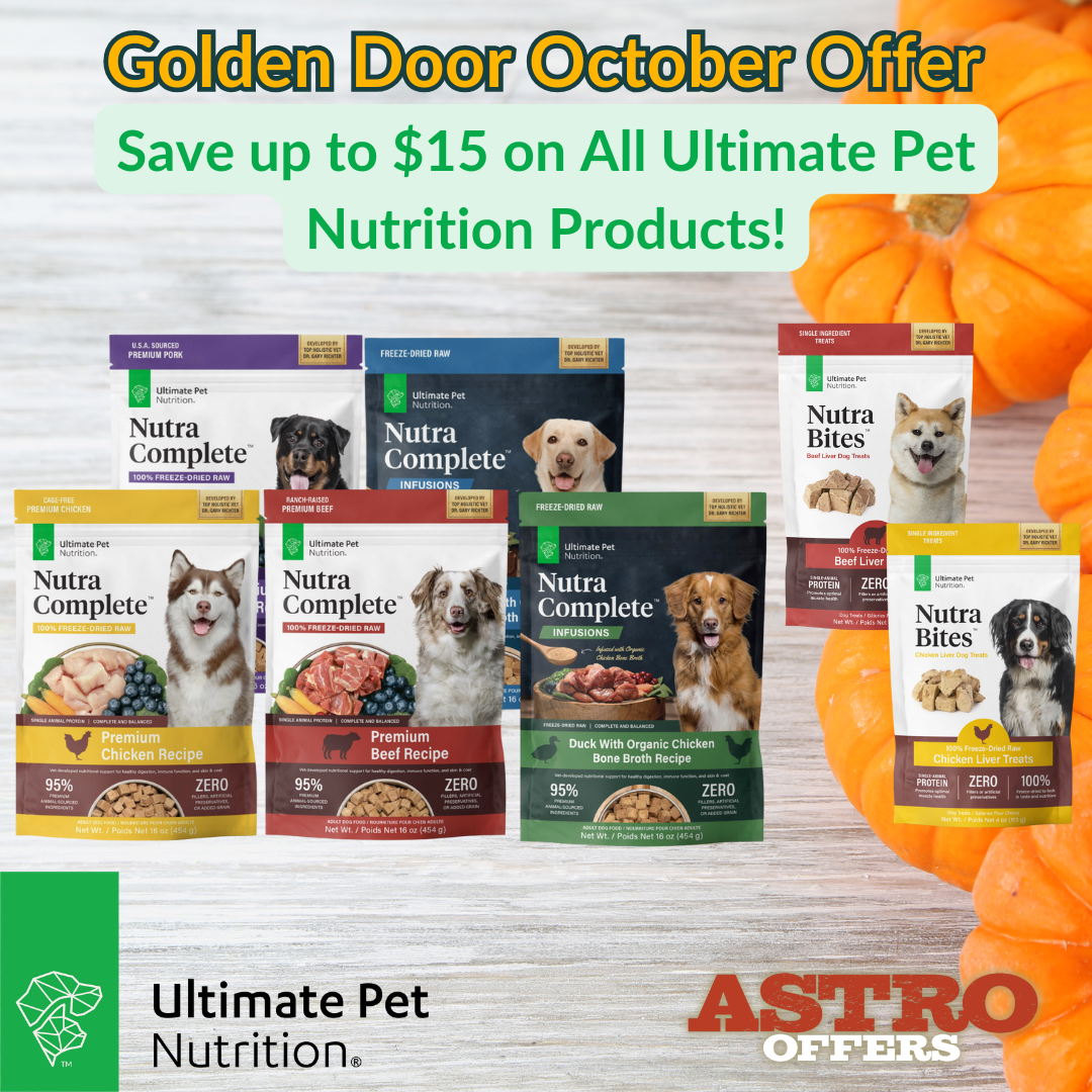 Ultimate Pet Nutrition (Private Offer - Golden Door) | Dollars OFF All Products