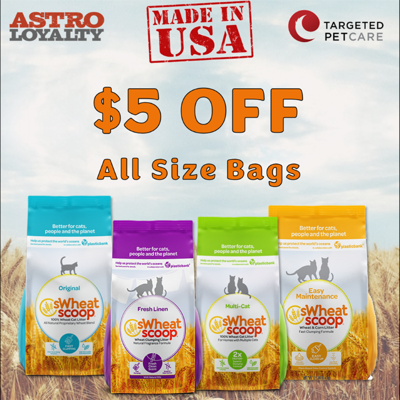 sWheat Scoop | $5.00 OFF sWheat Scoop Litter