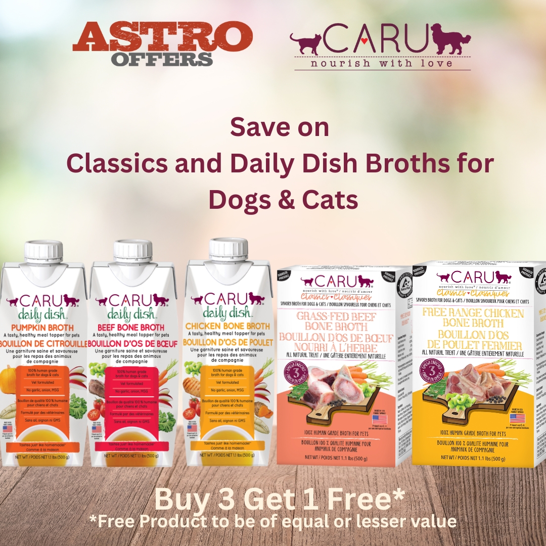Act quickly while they last! Buy 3 Get 1 Free of Daily Dish or Classics Bone Broths for Dogs & Cats!