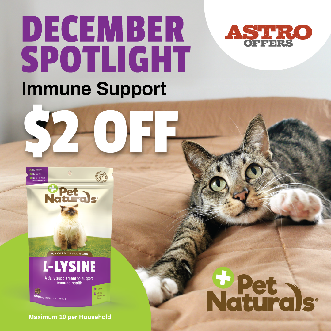 Pet Naturals | $2.00 OFF L-Lysine Chews for Cats