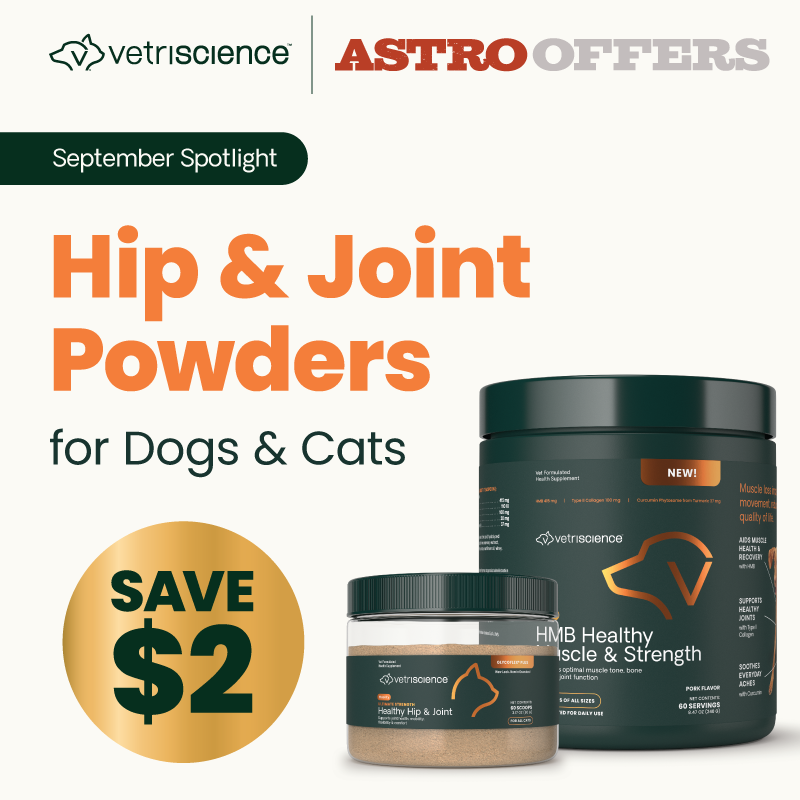 Treat your pet to some Veterinarian formulated hip & joint solutions to support any and every adventure for the rest of the Summer! 