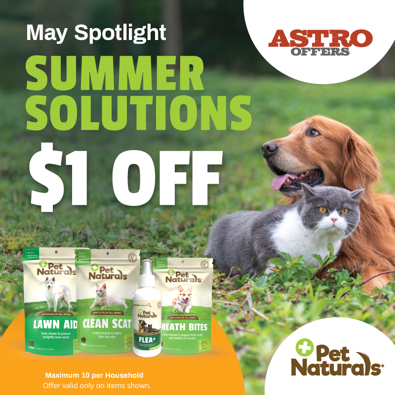Pet Naturals - Treat 'Em Right & Make 'Em Smile! Delight your cat or dog with our health-boosting treats and supplements to make every moment count with your fur-ever friend!