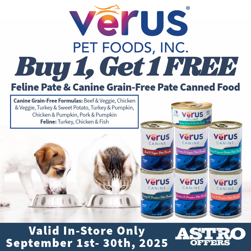 VeRUS l Buy 1, Get 1 FREE on Select Canine & Feline Cans