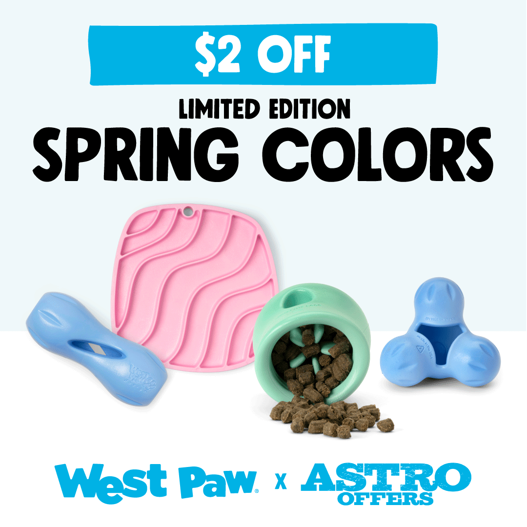West Paw | $2.00 OFF Limited Edition Spring Colors 