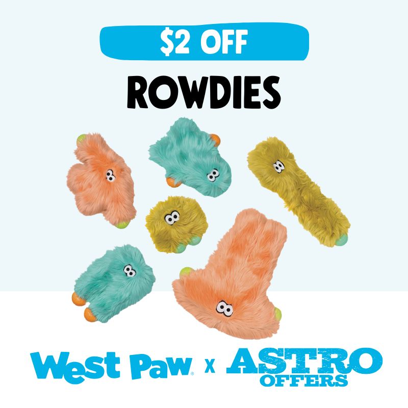 West Paw | $2.00 OFF Rowdies