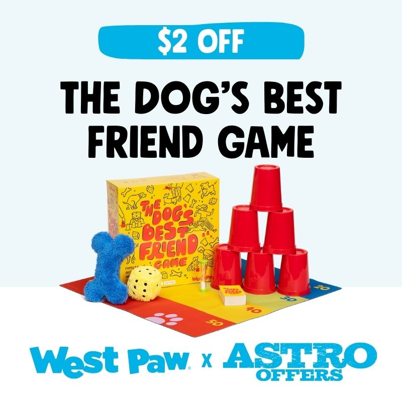 Created by pet behavioralists, seasoned pet experts, and game design pros, The Dog's Best Friend Game is made for super-safe and real-life play! A perfect holiday gift for the dog lover in your life!