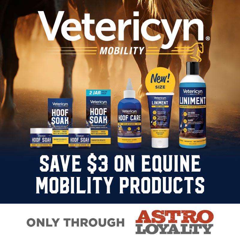 Vetericyn | $3.00 OFF Equine Mobility Products
