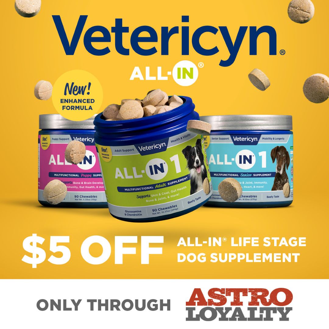 Vetericyn | $5.00 OFF ALL-IN 1 Supplements