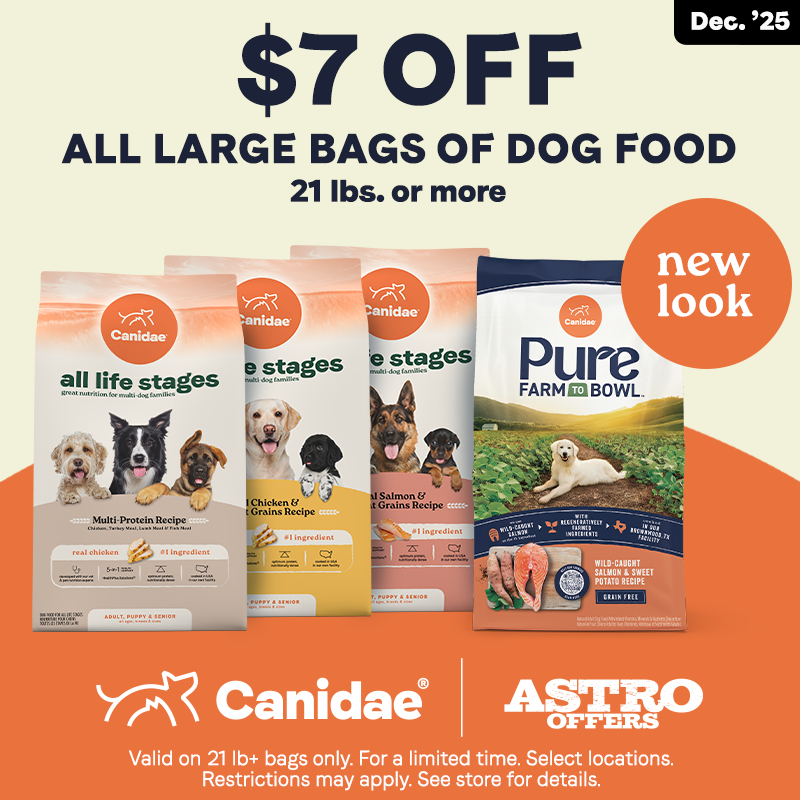 Canidae | $7.00 OFF Large Bags of Dry Dog Food