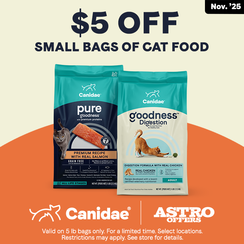 A balanced choice for every pet - Canidae is proud to offer a nutritious meal for all that's perfect for the whole family! Good for pets and the planet! 
