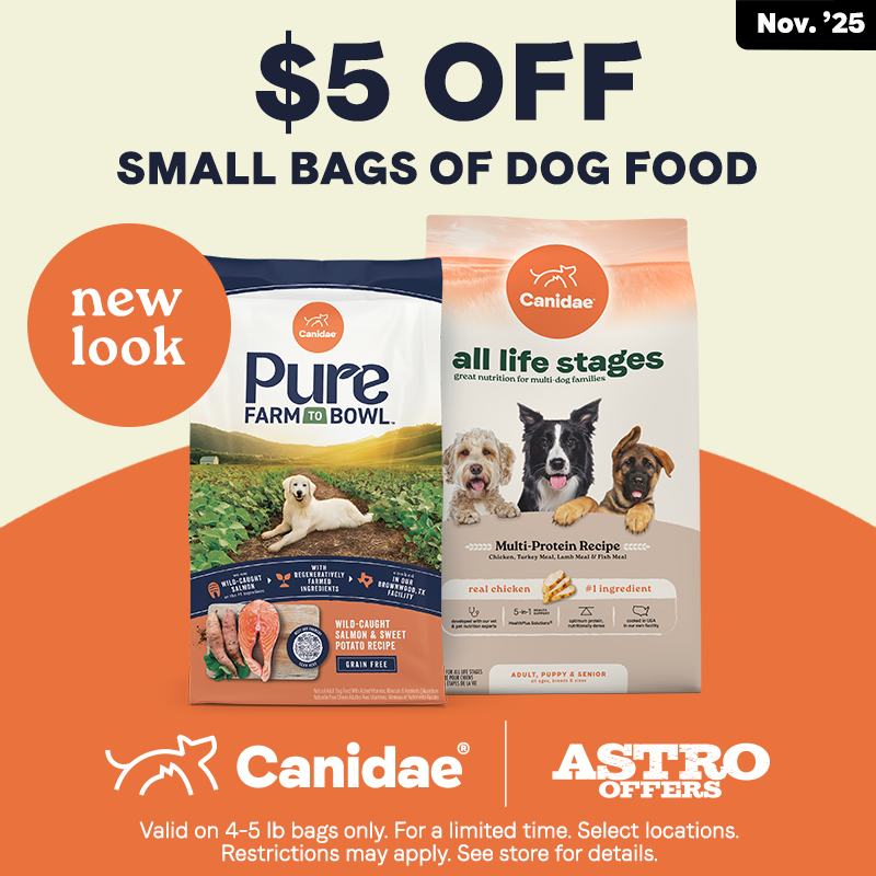 A balanced choice for every pet. Canidae is proud to offer a nutritious meal for all 
that's perfect for the whole family. 