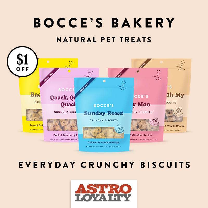 Bocce's Bakery | $1.00 OFF Everyday Crunchy Biscuits