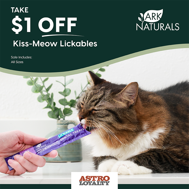  Ark Naturals | $1.00 OFF Cat Lickables!