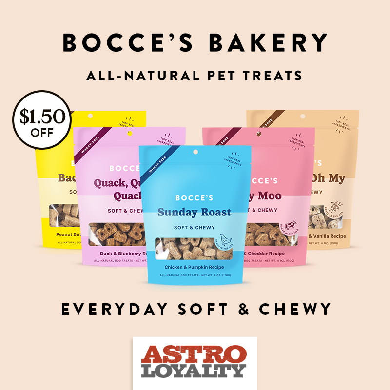 Bocce's Bakery | $1.50 OFF Everyday Soft & Chewy Treats