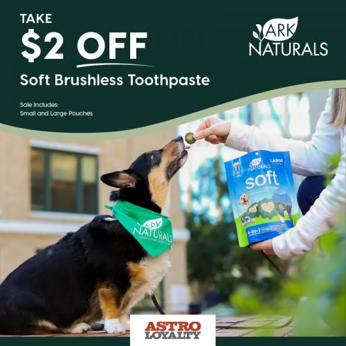 Ark Naturals | $2.00 OFF Soft Brushless Toothpaste