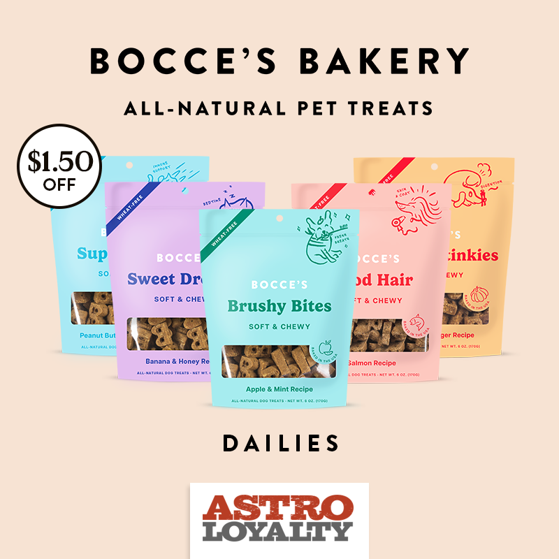 Bocce's Bakery | $1.50 OFF Bocce's Dailies
