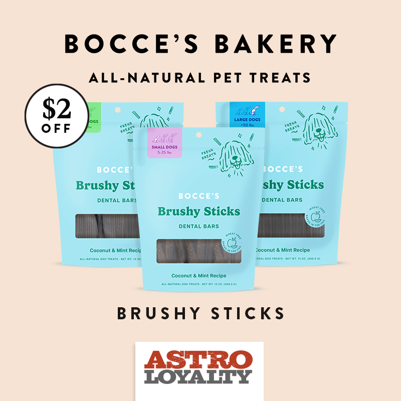 Bocce's Bakery | $2.00 OFF Bocce's Brushy Sticks 