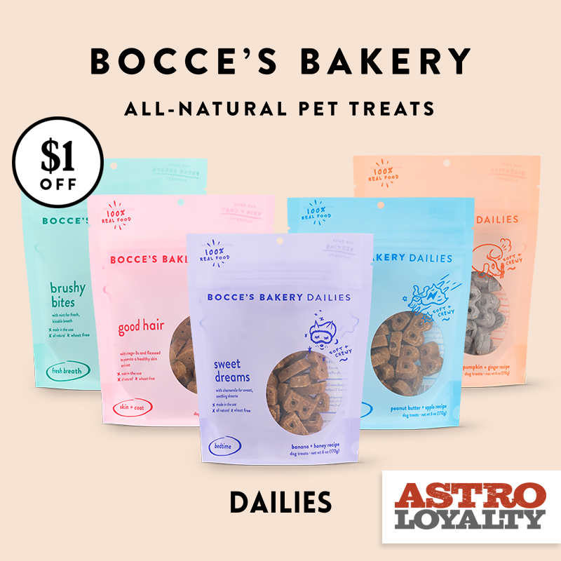 We are not the only ones in need of some daily TLC. Let's keep your pup feeling not a day over one, and extra fresh for those sloppy 'welcome home' smooches.