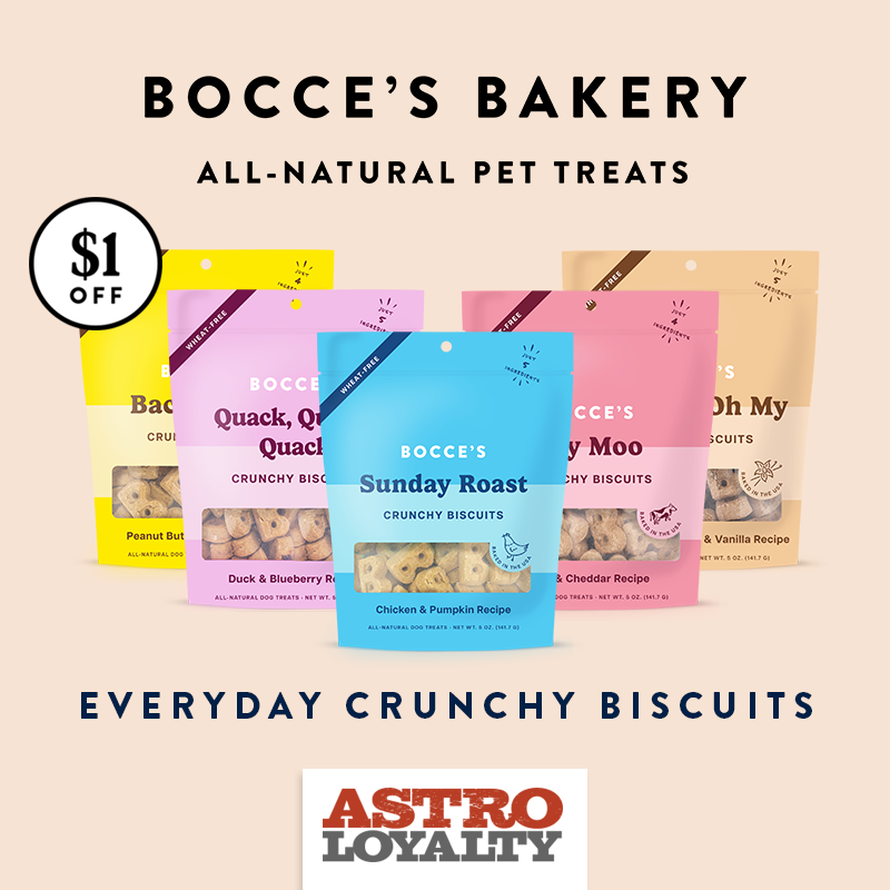 Crunchy biscuits made from playful recipes & healthy ingredients. A full menu in 5 simple, limited ingredient recipes. Treats that all pups can enjoy.