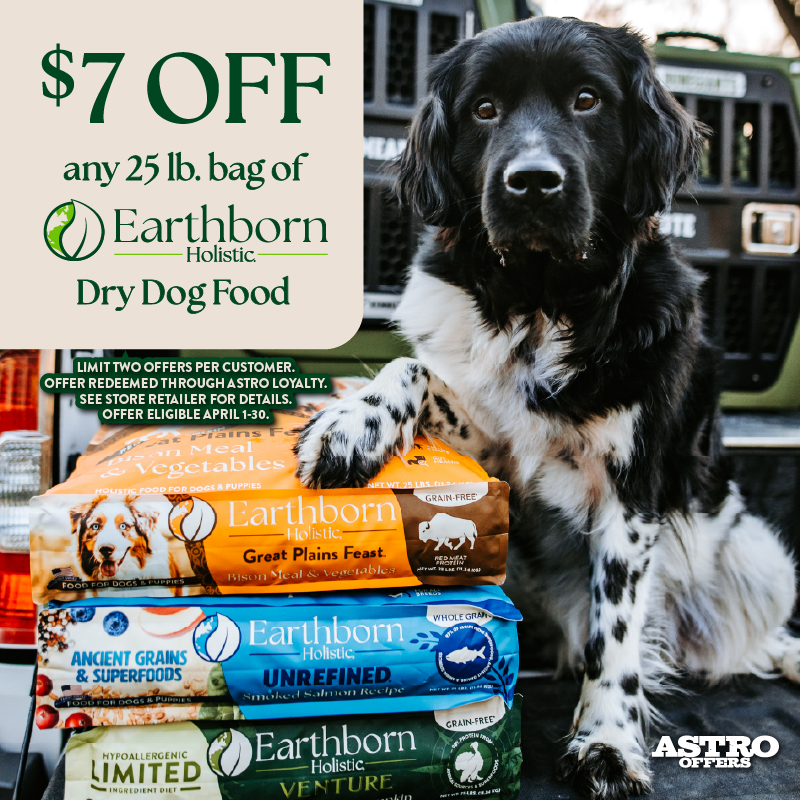 Earthborn Holistic is crafted with high-quality ingredients and added vitamins & minerals to nourish your pet. Choose from grain-free, L.I.D., & ancient grain recipes! Love Your Pet. Love Your Planet.