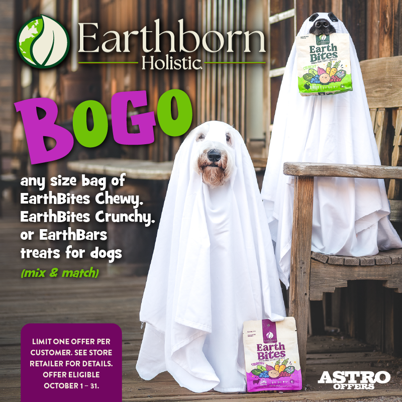 Earthborn Holistic | Buy 1, Get 1 FREE on Dog Treats