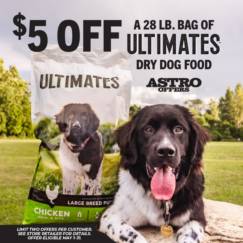 Ultimates grain inclusive, grain-free and sensitive recipes provide the highest quality proteins for your pet, without corn, wheat or soy, and are crafted in USA kitchens.