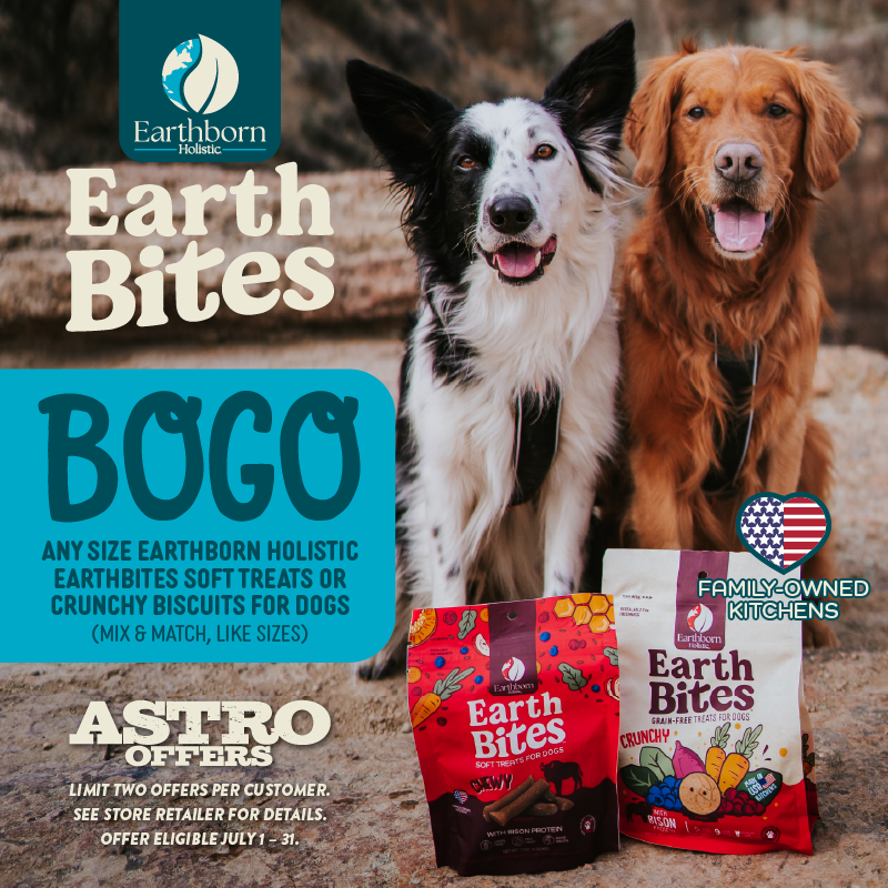 Nourish your furry family member with Earthborn Holistic's delicious treat goodies they'll love! Made in our USA kitchens. 