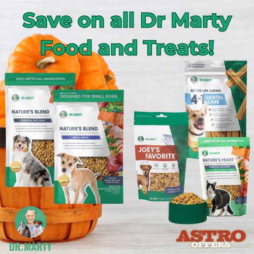 Dr. Marty's | Dollars OFF Food and Treats