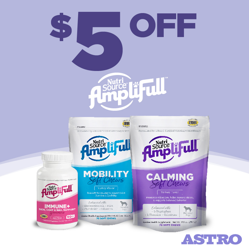 NutriSource | $5.00 OFF Amplifull Supplements