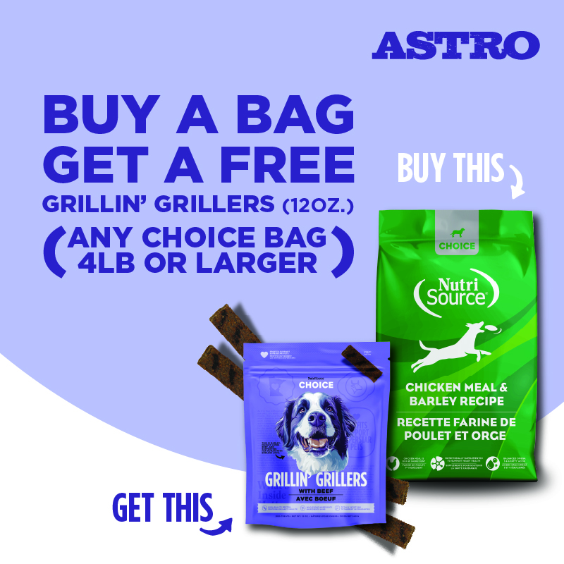 Choice | Buy Choice Kibble, Get a FREE 12oz Grillin' Griller!