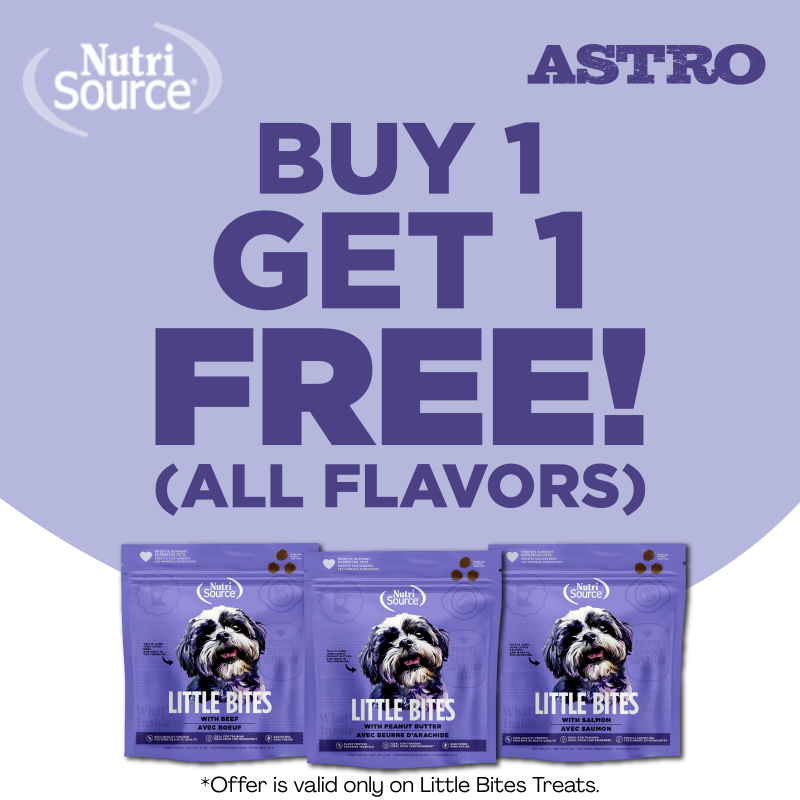 NutriSource | Buy 1, Get 1 FREE on Little Bites Treats
