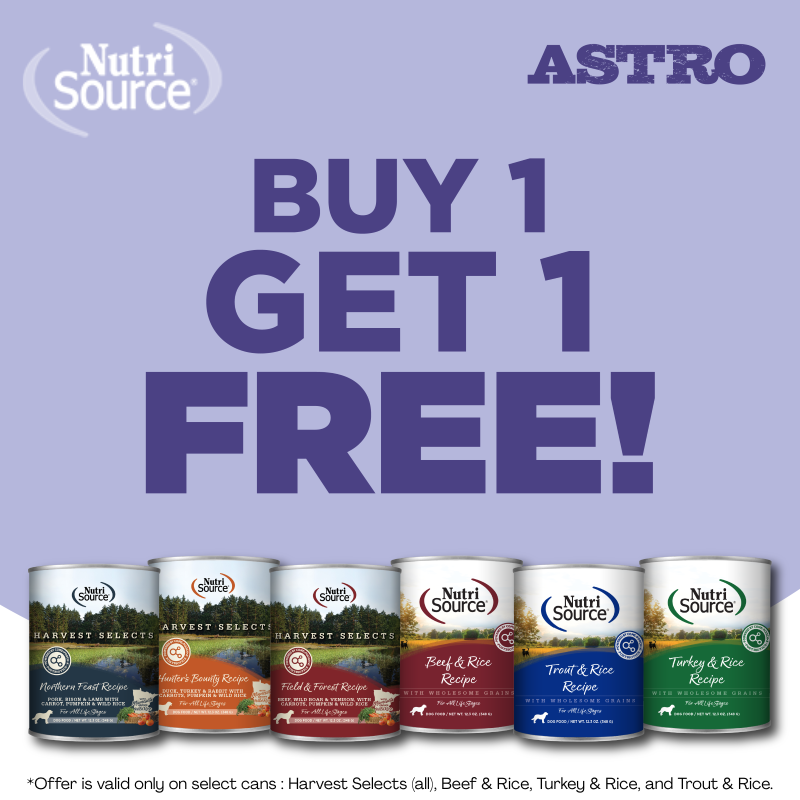 NutriSource | Buy 1, Get 1 FREE on Select Dog Cans