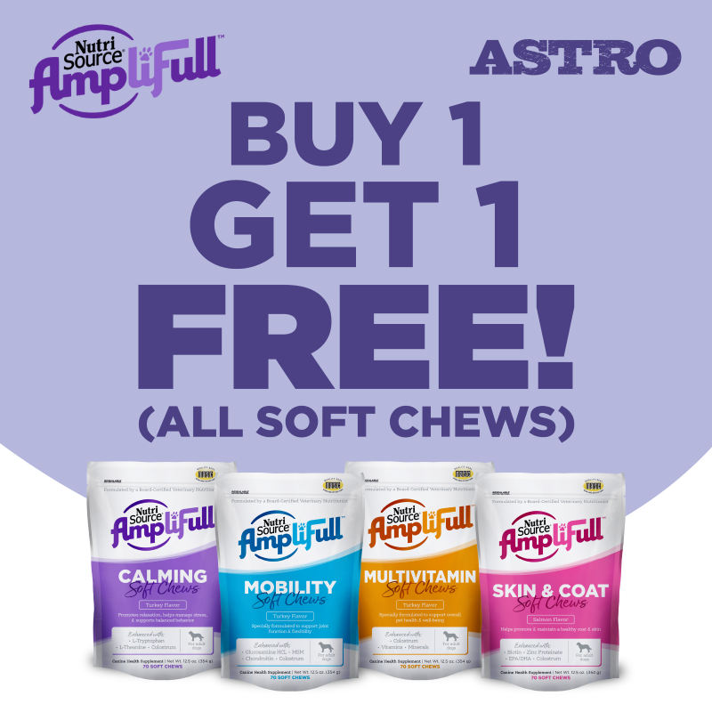 NutriSource | Buy 1, Get 1 FREE on Select Amplifull Supplements