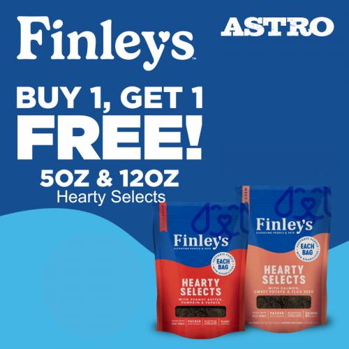 Finley's | Buy 1, Get 1 FREE on Hearty Selects