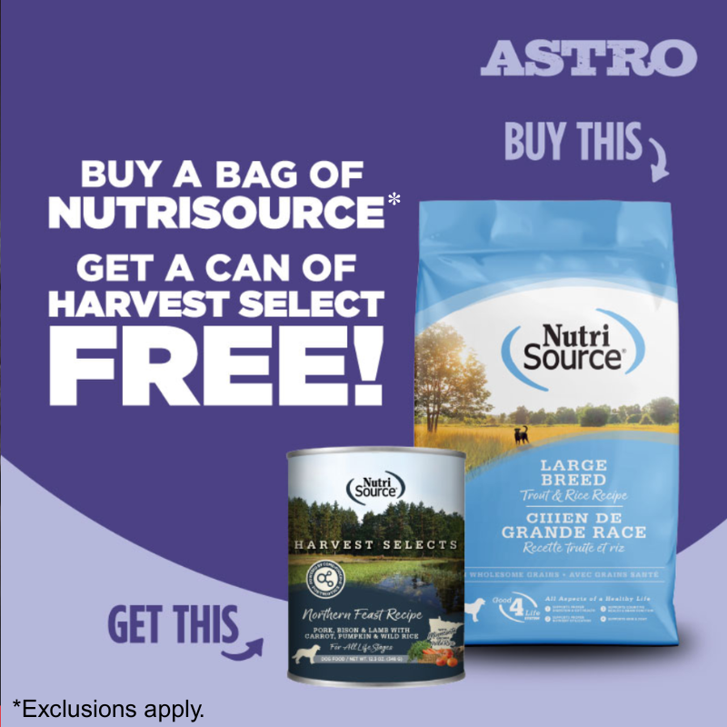 NutriSource | Buy Select Dog Kibble, Get a FREE Harvest Select Can