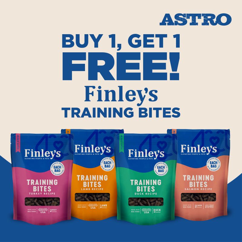 Finley's | Buy 1, Get 1 FREE on Trainer Treats