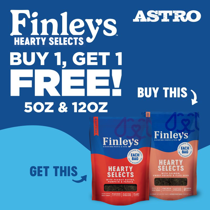 Finley's | Buy 1, Get 1 FREE on Hearty Selects