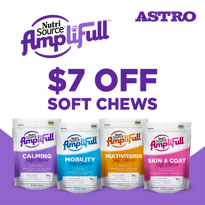 NutriSource | $7.00 OFF Amplifull Supplements