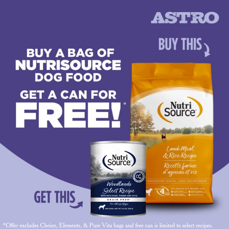 NutriSource cans contain gut health postbiotics!