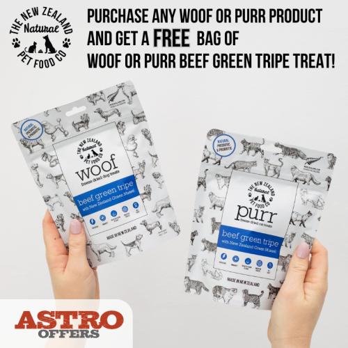 Treat your pet to a Green Tripe superfood! Our Beef Green Tripe is combined with our NZ Green Lipped Mussels to create the perfect aid to digestion and joint health. 