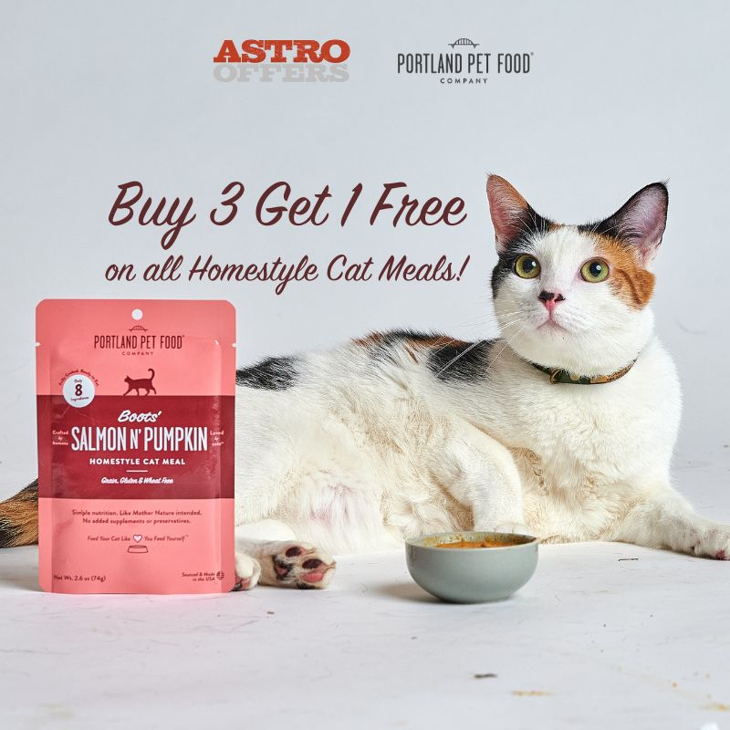Enhance your feline family members diet with nourishing, human-grade cat meals from Portland Pet Food! Our Homestyle Meals are highly palatable, gently-cooked, and purr-fect for the holidays! 