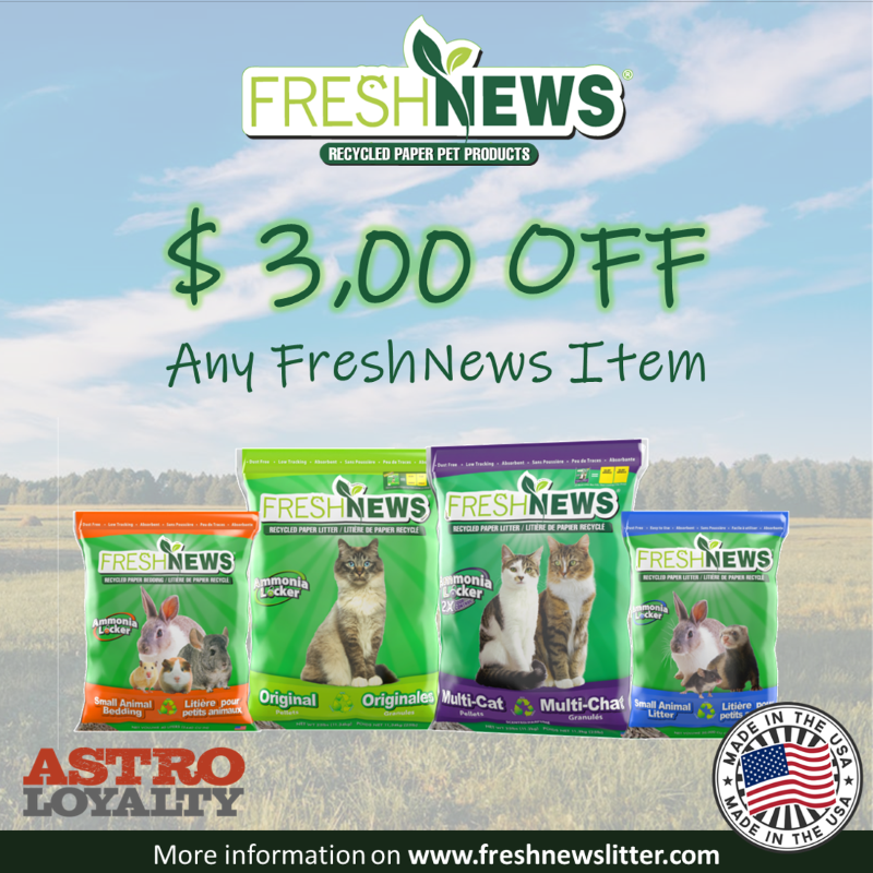 Fresh News | $3.00 OFF All Products