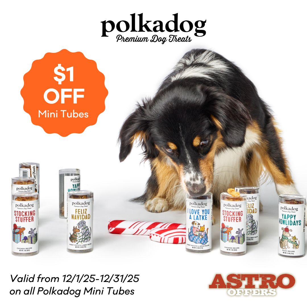 Polkadog | $1.00 OFF Mini Tubes 