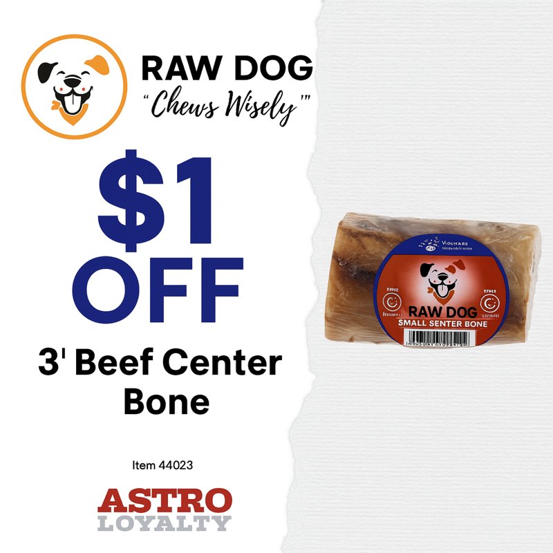 Our all-natural, single ingredient beef bones are great for dental health and long lasting. Slow roasted for hours, they are packed with mouth-watering flavor dogs love!