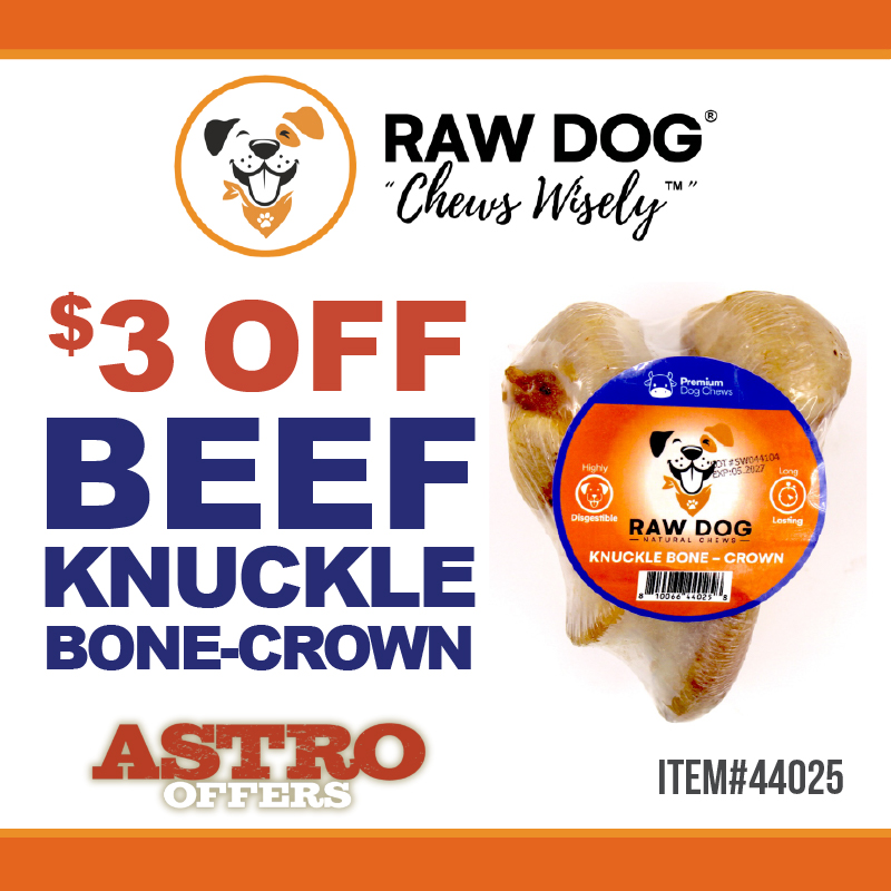 Our all-natural, single ingredient beef bones are great for dental health and long lasting. Slow roasted for hours, they are packed with mouth-watering flavor dogs love!