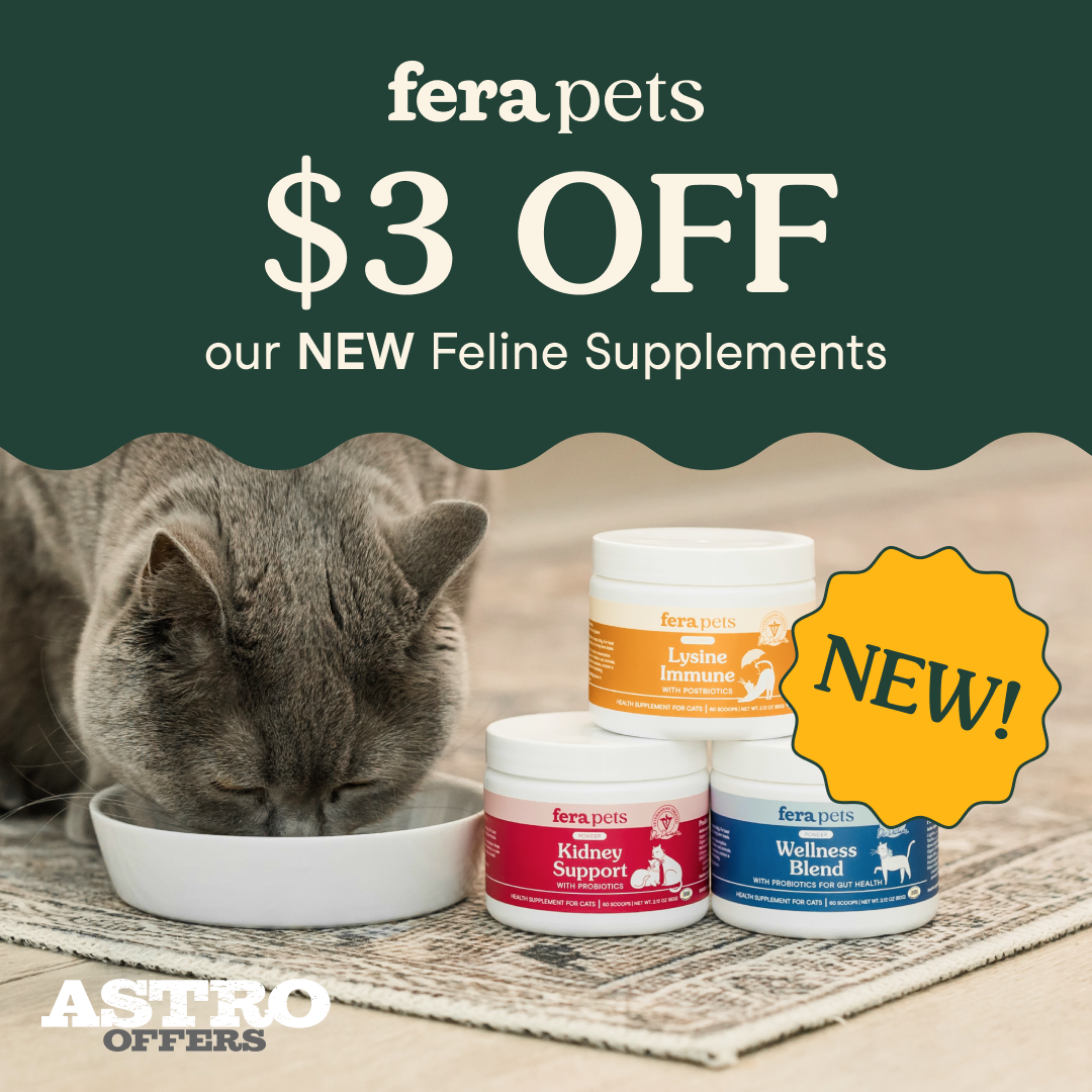 Fera Pets | $3.00 OFF NEW Feline Supplements
